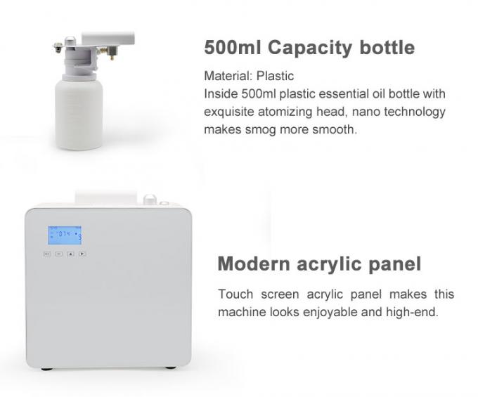 Machine électrique de diffuseur de parfum d'huile d'arome de la conception d'écran tactile d'affichage à cristaux liquides 500ml pour le café